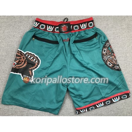 NBA Memphis Grizzlies Vihreä Miesten Tasku Shortsit Swingman